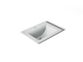 KOHLER K-2337-1-95 Memoirs Stately 22-3/4" Rectangular Drop-In Bathroom Sink - Ice Grey
