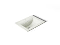 KOHLER K-2337-1-NY Memoirs Stately 22-3/4" Rectangular Drop-In Bathroom Sink - Dune