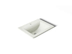KOHLER K-2337-1-NY Memoirs Stately 22-3/4" Rectangular Drop-In Bathroom Sink - Dune