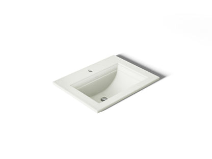 KOHLER K-2337-1-NY Memoirs Stately 22-3/4" rectangular drop-in bathroom sink - Dune