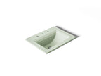 KOHLER K-2337-8-42 Memoirs Stately 22-3/4" Rectangular Drop-In Bathroom Sink - Aspen Green