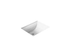 KOHLER K-2339-0 Memoirs 20" Rectangular Undermount Bathroom Sink - White