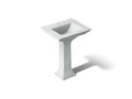 KOHLER K-2344-1-95 Memoirs Stately 25" Rectangular Pedestal Bathroom Sink - Ice Grey