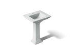 KOHLER K-2344-1-95 Memoirs Stately 25" Rectangular Pedestal Bathroom Sink - Ice Grey