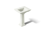 KOHLER K-2344-1-NY Memoirs Stately 25" Rectangular Pedestal Bathroom Sink - Dune