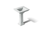 KOHLER K-2344-4-95 Memoirs Stately 25" Rectangular Pedestal Bathroom Sink - Ice Grey