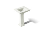 KOHLER K-2344-4-NY Memoirs Stately 25" Rectangular Pedestal Bathroom Sink - Dune