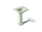 KOHLER K-2344-8-42 Memoirs Stately 25" Rectangular Pedestal Bathroom Sink - Aspen Green