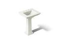 KOHLER K-2344-8-NY Memoirs Stately 25" Rectangular Pedestal Bathroom Sink - Dune