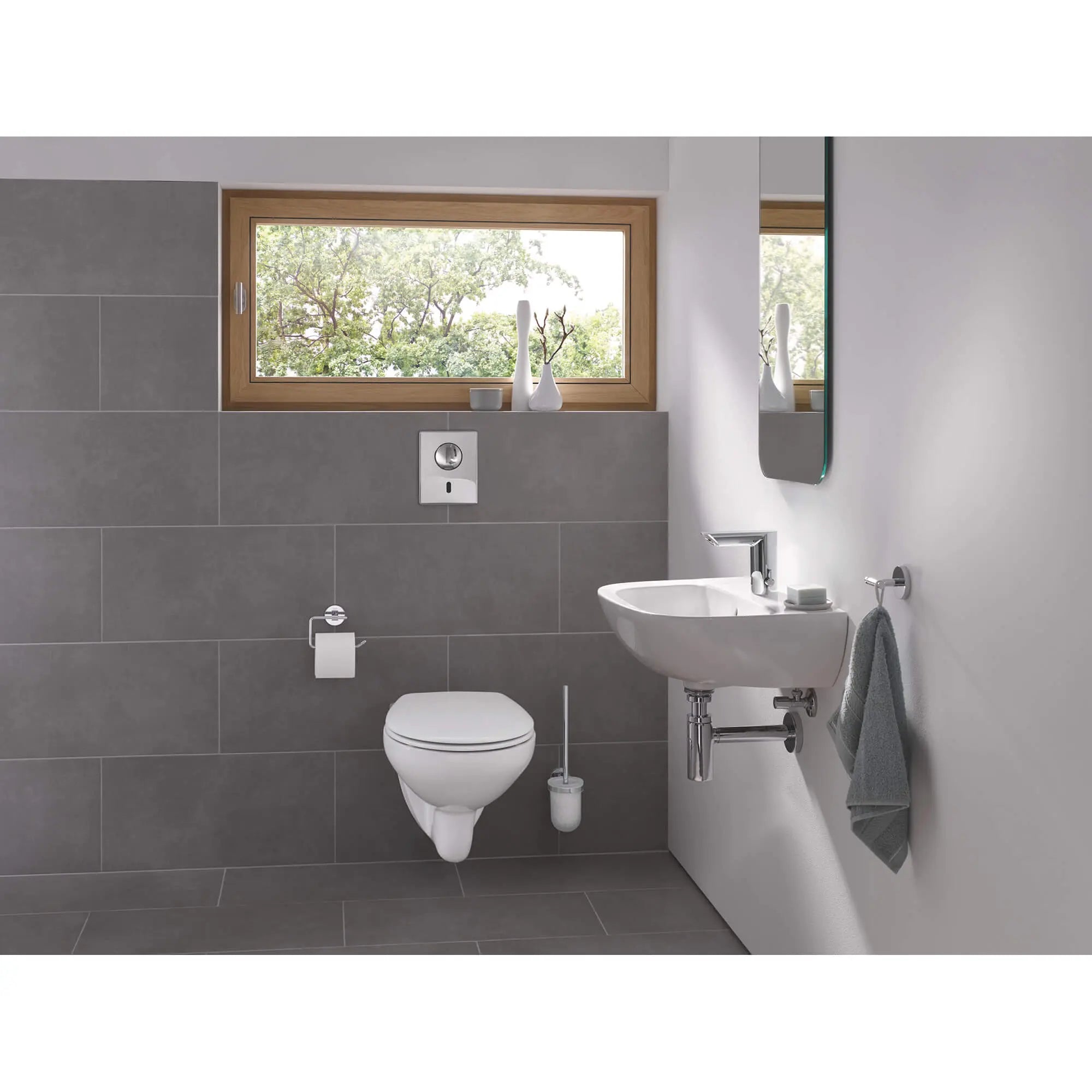 GROHE 40461001 Baucosmopolitan Robe Hook - Chrome