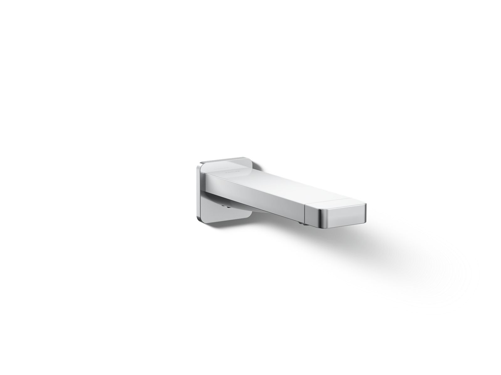KOHLER K-23510-CP Parallel Wall-Mount Bath Spout - Polished Chrome