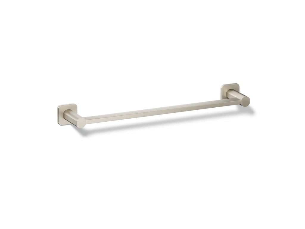 KOHLER K-23524-BN Parallel 18" Towel Bar - Vibrant Brushed Nickel