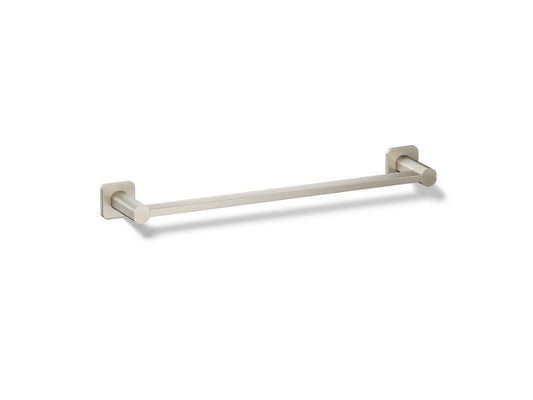 KOHLER K-23524-BN Parallel 18" towel bar - Vibrant Brushed Nickel