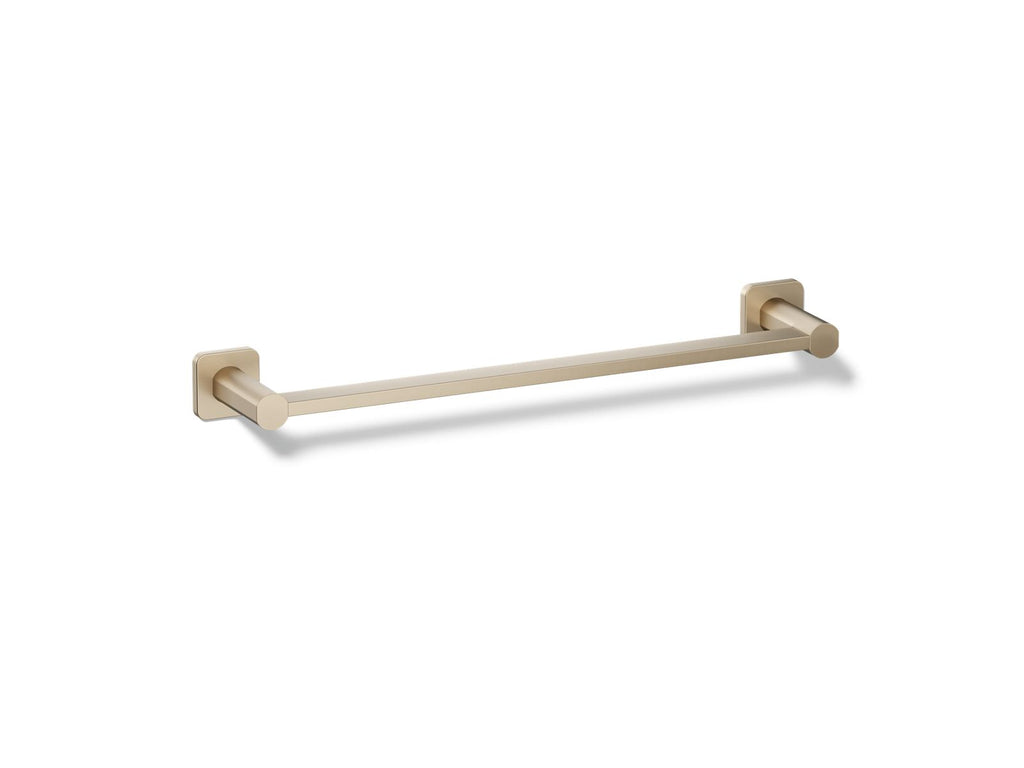 KOHLER K-23524-BV Parallel 18" Towel Bar - Vibrant Brushed Bronze