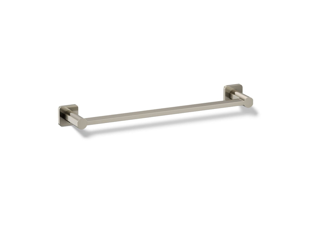 KOHLER K-23524-SN Parallel 18" Towel Bar - Vibrant Polished Nickel