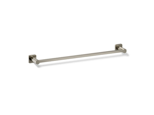 KOHLER K-23525-SN Parallel 24" towel bar - Vibrant Polished Nickel