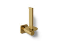 KOHLER K-23527-2MB Parallel Vertical Toilet Paper Holder - Vibrant Brushed Moderne Brass