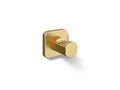 KOHLER K-23529-2MB Parallel Robe Hook - Vibrant Brushed Moderne Brass