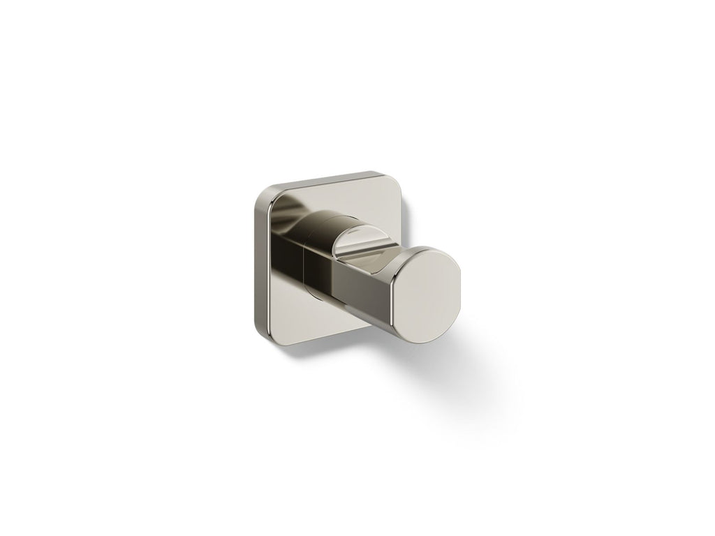 KOHLER K-23529-SN Parallel Robe Hook - Vibrant Polished Nickel
