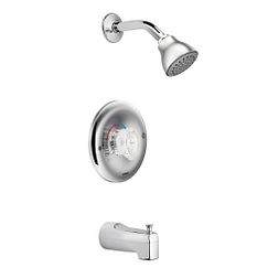 MOEN 2353 Chateau Posi-Temp Tub/Shower - Chrome