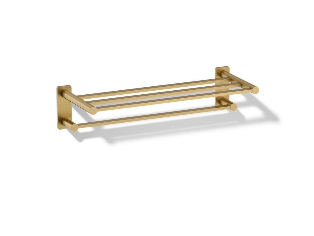 KOHLER K-23530-2MB Parallel Hotelier - Vibrant Brushed Moderne Brass