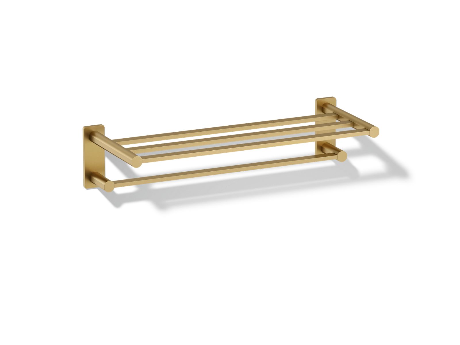 KOHLER K-23530-2MB Parallel Hotelier - Vibrant Brushed Moderne Brass