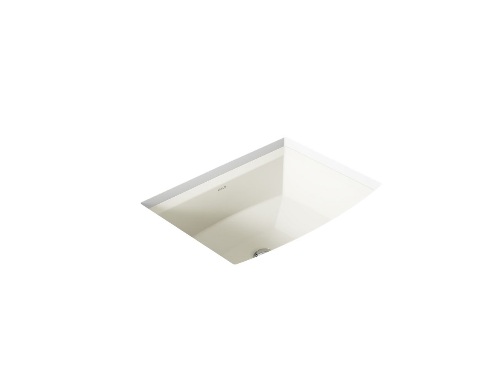 KOHLER K-2355-96 Archer 20" Rectangular Undermount Bathroom Sink - Biscuit