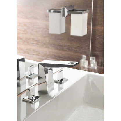 GROHE 40493000 Allure Brilliant Toothbrush Holder with Tumbler - Chrome