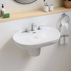 GROHE 2019900A Eurosmart Cosmopolitan 8-inch Widespread 2-Handle S-Size Bathroom Faucet, 1.2 GPM - Chrome