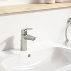 GROHE 32642EN3 Eurosmart Single Hole Single-Handle S-Size Bathroom Faucet, 1.2 GPM - Brushed Nickel