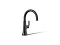 KOHLER K-23767-BL Tone Single-Handle Bar Sink Faucet - Matte Black