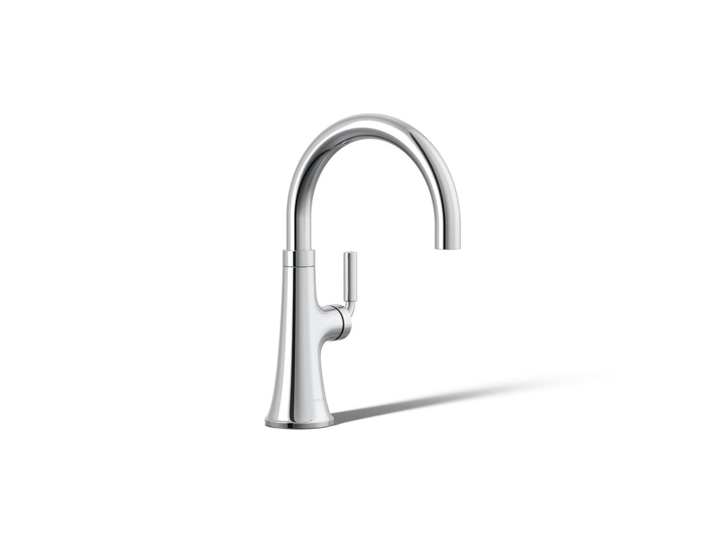 KOHLER K-23767-CP Tone Single-Handle Bar Sink Faucet - Polished Chrome