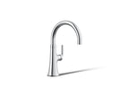 KOHLER K-23767-CP Tone Single-Handle Bar Sink Faucet - Polished Chrome