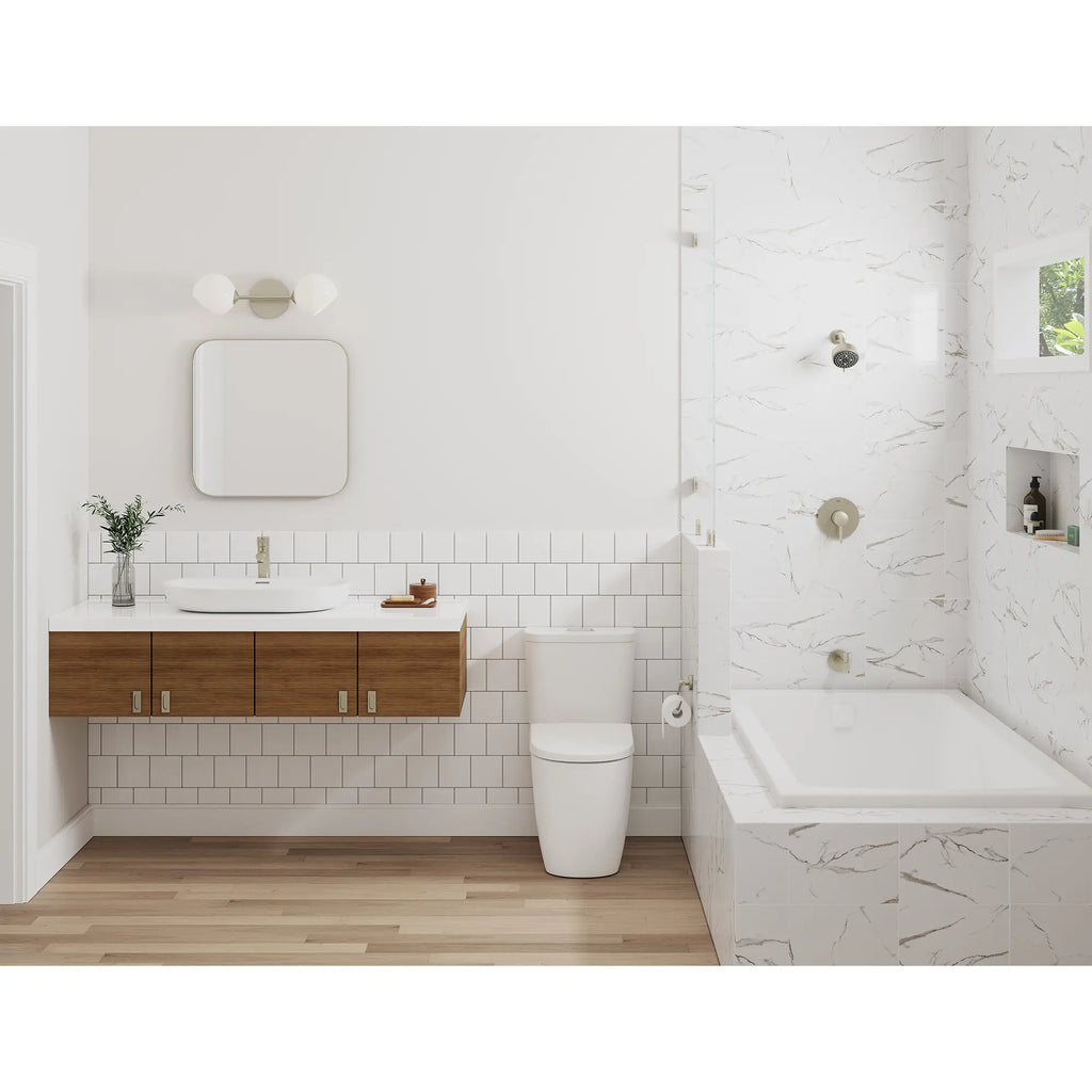 GROHE 102498EN00 Concetto Pressure Balance Valve Tub/Shower Trim Kit - Brushed Nickel