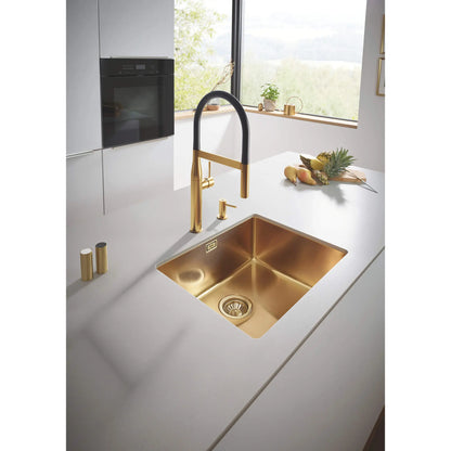 GROHE 40535GN0 Cosmopolitan Soap Dispenser - Brushed Cool Sunrise