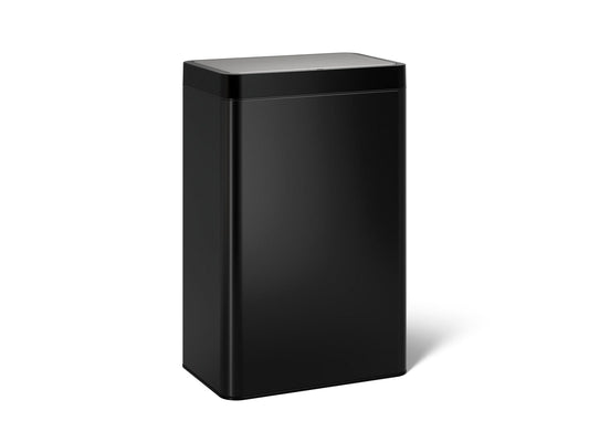 KOHLER K-23825-BST 13-gallon touchless stainless steel trash can - Black Stainless