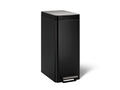 KOHLER K-23826-BST 13-Gallon Stainless Steel Slim Step Trash Can With Bifold Lid - Black Stainless