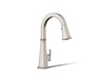 KOHLER K-23832-VS Riff Touchless Pull-Down Kitchen Sink Faucet With Three-Function Sprayhead - Vibrant Stainless