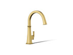 KOHLER K-23833-2MB Riff Single-Handle Bar Sink Faucet - Vibrant Brushed Moderne Brass