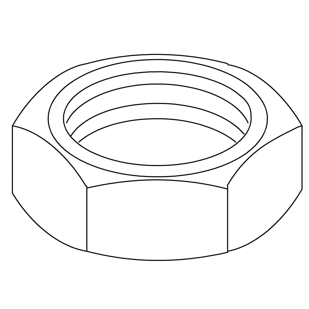 KOHLER Nut, 1.25-14Ns-2B - Polished Chrome, K-24003-CP