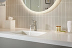 GROHE 34271ENA Concetto Single Hole Single-Handle S-Size Bathroom Faucet, 1.2 GPM Less Drain - Brushed Nickel