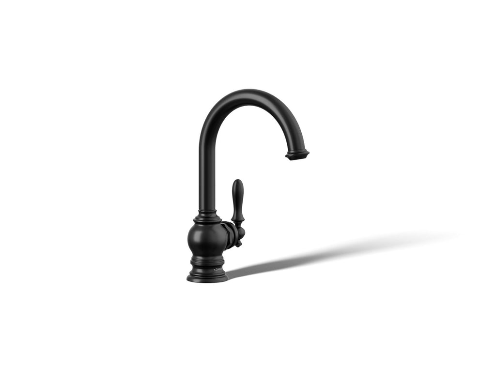 KOHLER K-24074-BL Artifacts Beverage Faucet - Matte Black