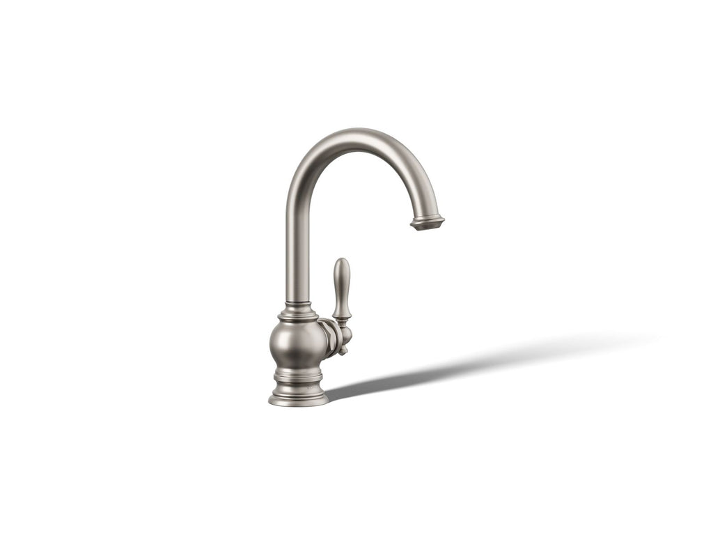 KOHLER K-24074-VS Artifacts Beverage Faucet - Vibrant Stainless