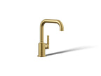 KOHLER K-24077-2MB Purist Beverage Faucet - Vibrant Brushed Moderne Brass