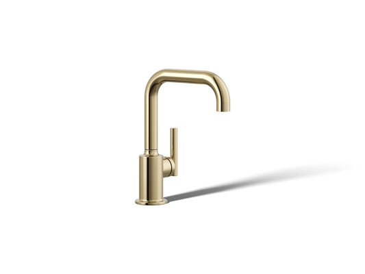 KOHLER K-24077-AF Purist Beverage faucet - Vibrant French Gold