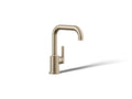 KOHLER K-24077-BV Purist Beverage Faucet - Vibrant Brushed Bronze