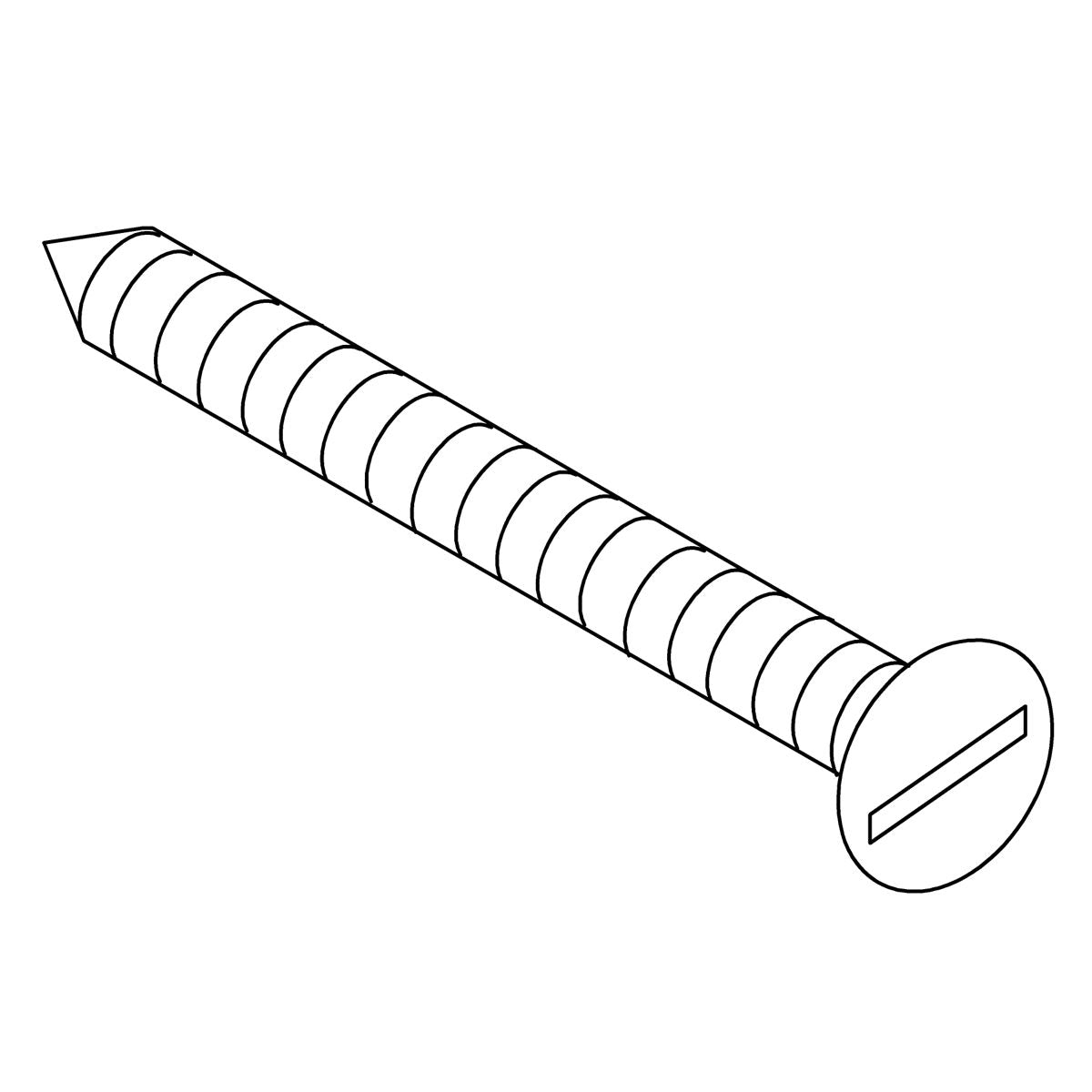 KOHLER Screw - Polished Chrome, K-24085-CP