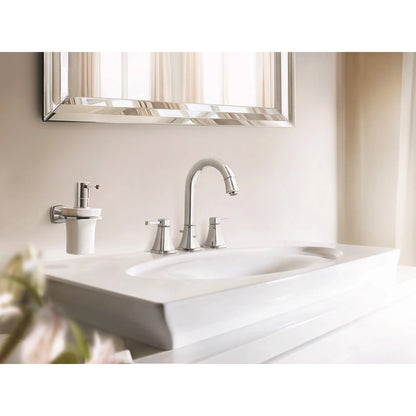 GROHE 40627000 Grandera Ceramic Soap Dispenser with Holder - Chrome