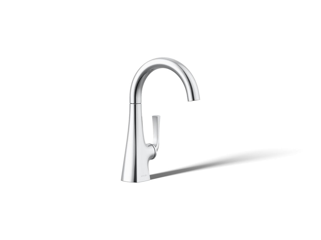 KOHLER K-24134-CP Graze Beverage Faucet - Polished Chrome