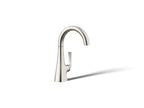 KOHLER K-24134-SN Graze Beverage Faucet - Vibrant Polished Nickel